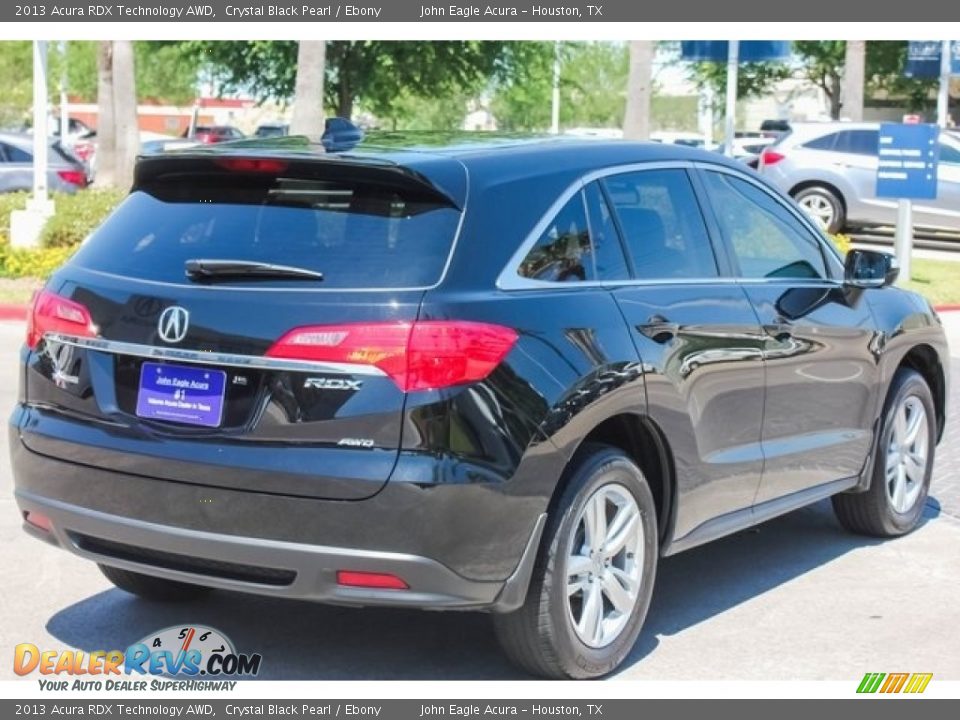 2013 Acura RDX Technology AWD Crystal Black Pearl / Ebony Photo #7