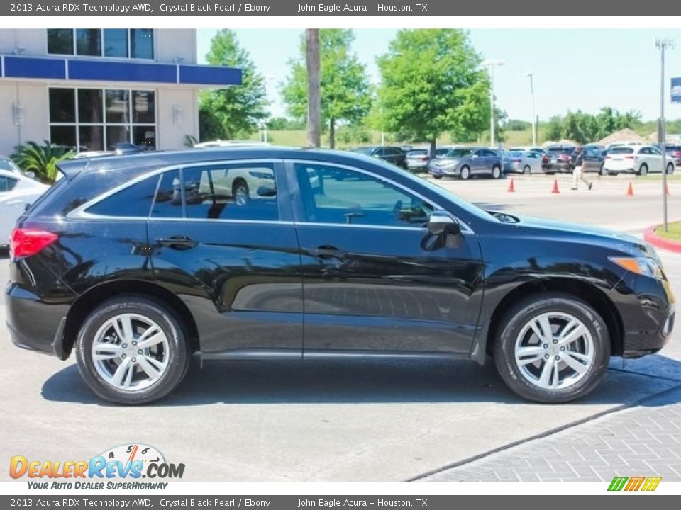 2013 Acura RDX Technology AWD Crystal Black Pearl / Ebony Photo #8