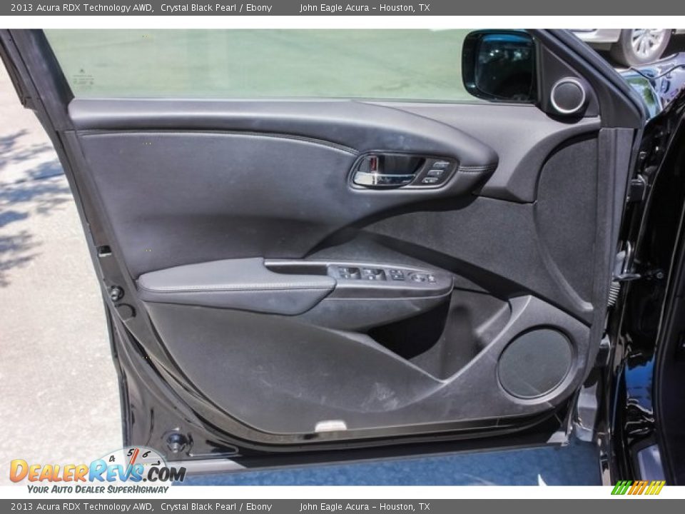 2013 Acura RDX Technology AWD Crystal Black Pearl / Ebony Photo #15