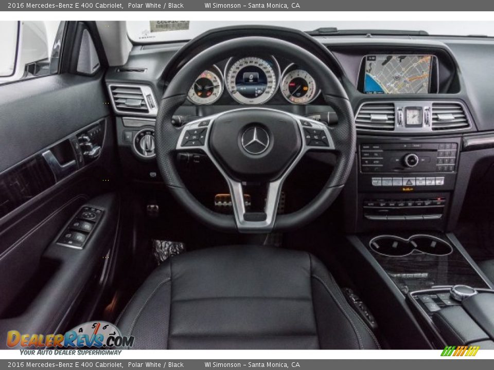 2016 Mercedes-Benz E 400 Cabriolet Polar White / Black Photo #4