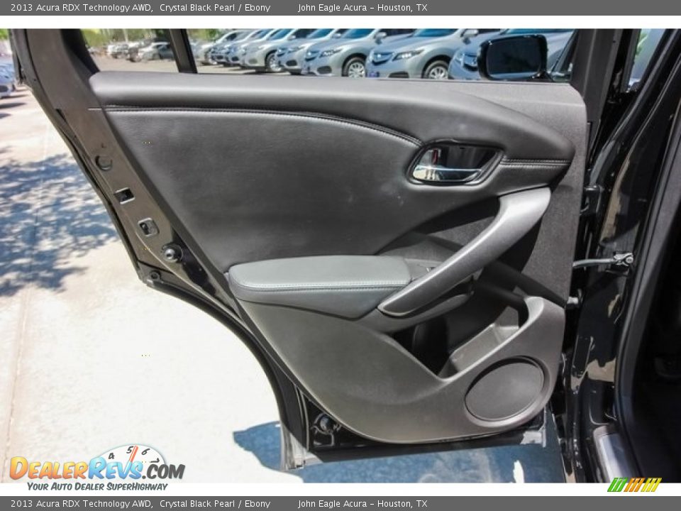 2013 Acura RDX Technology AWD Crystal Black Pearl / Ebony Photo #19