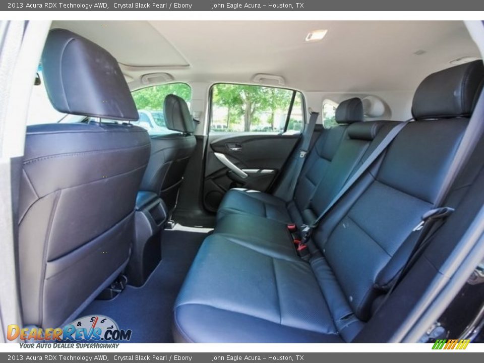 2013 Acura RDX Technology AWD Crystal Black Pearl / Ebony Photo #20