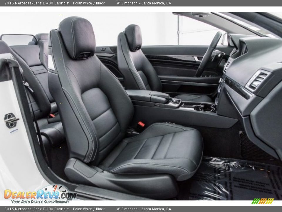 2016 Mercedes-Benz E 400 Cabriolet Polar White / Black Photo #6