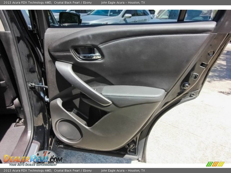 2013 Acura RDX Technology AWD Crystal Black Pearl / Ebony Photo #23