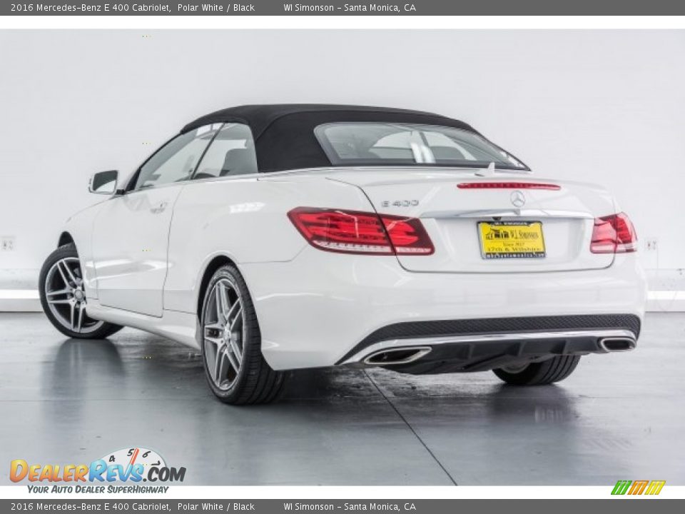 2016 Mercedes-Benz E 400 Cabriolet Polar White / Black Photo #10