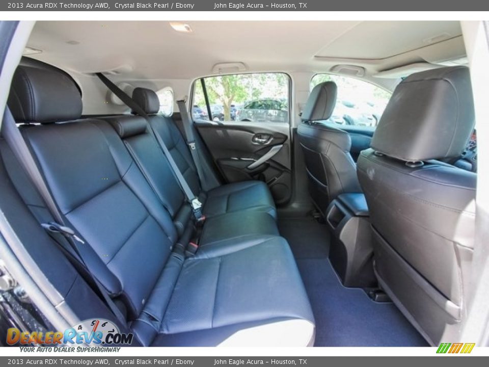 2013 Acura RDX Technology AWD Crystal Black Pearl / Ebony Photo #24
