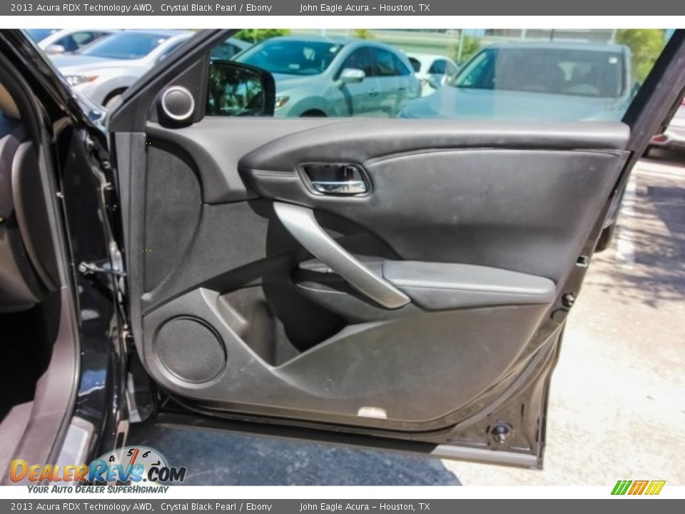 2013 Acura RDX Technology AWD Crystal Black Pearl / Ebony Photo #25