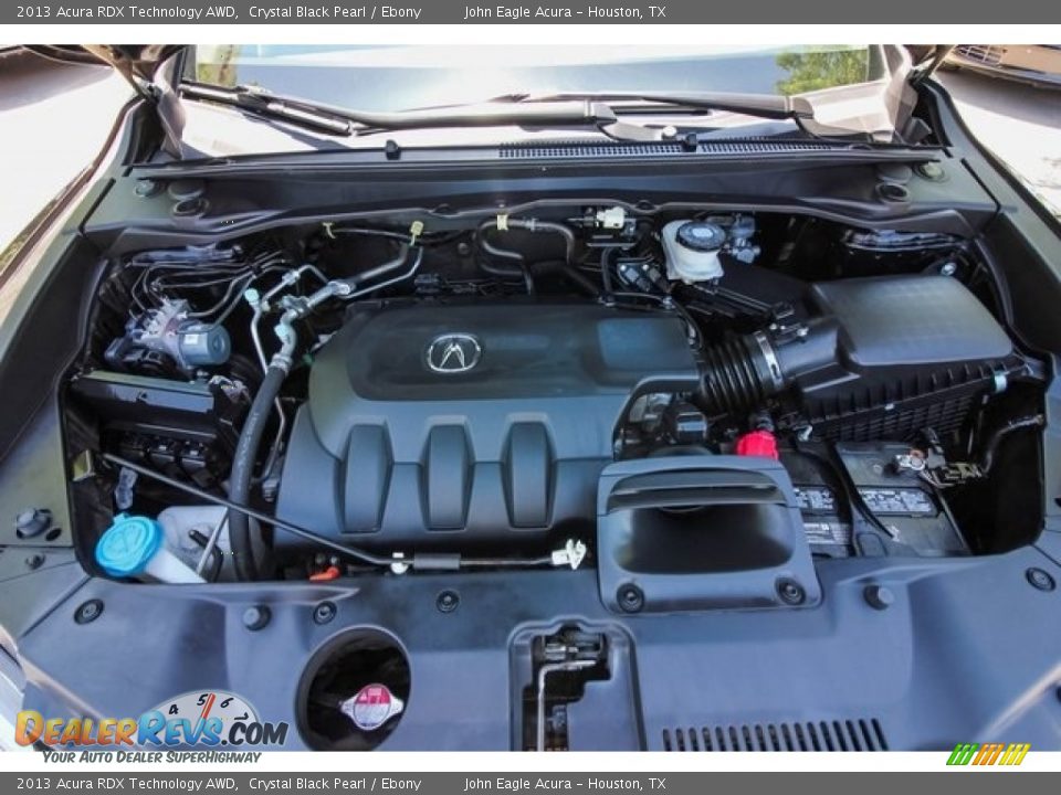 2013 Acura RDX Technology AWD Crystal Black Pearl / Ebony Photo #27