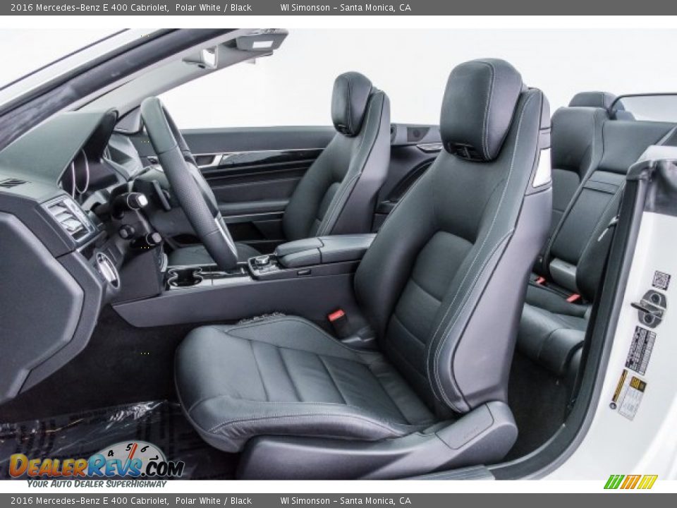 2016 Mercedes-Benz E 400 Cabriolet Polar White / Black Photo #15