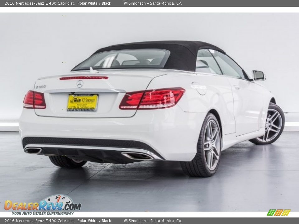 2016 Mercedes-Benz E 400 Cabriolet Polar White / Black Photo #16