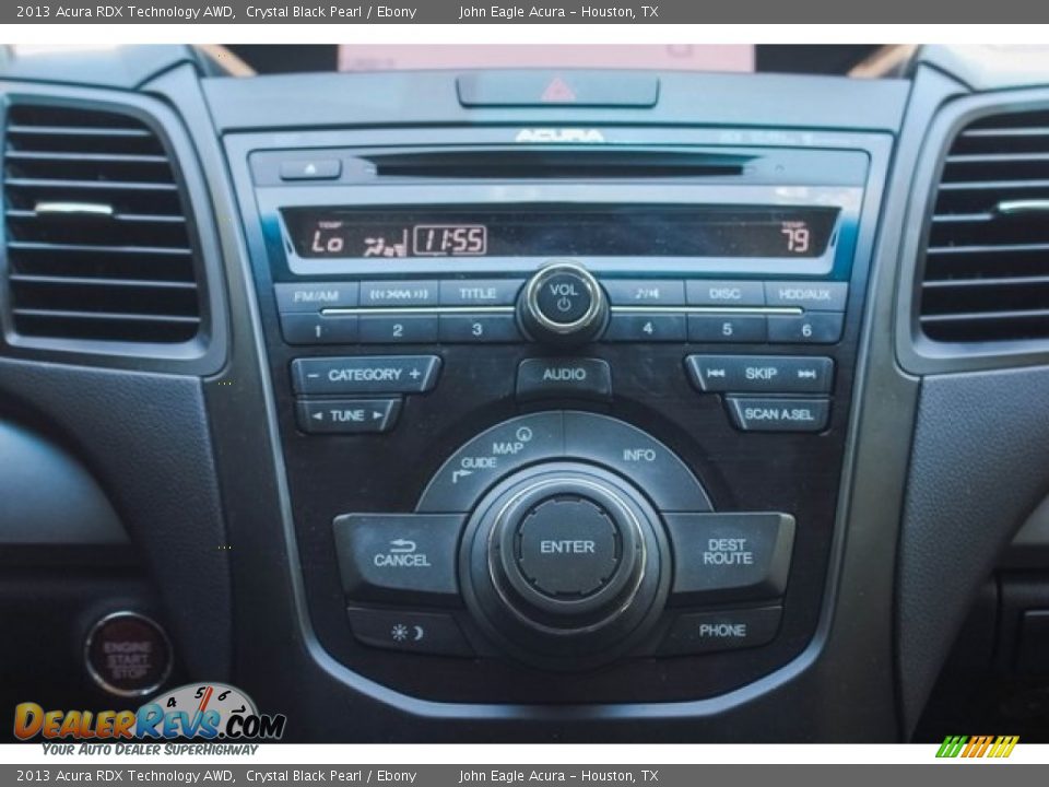 2013 Acura RDX Technology AWD Crystal Black Pearl / Ebony Photo #32
