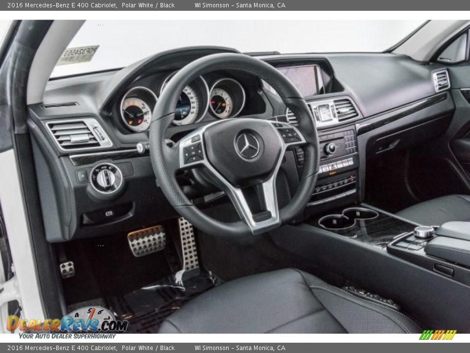 2016 Mercedes-Benz E 400 Cabriolet Polar White / Black Photo #20