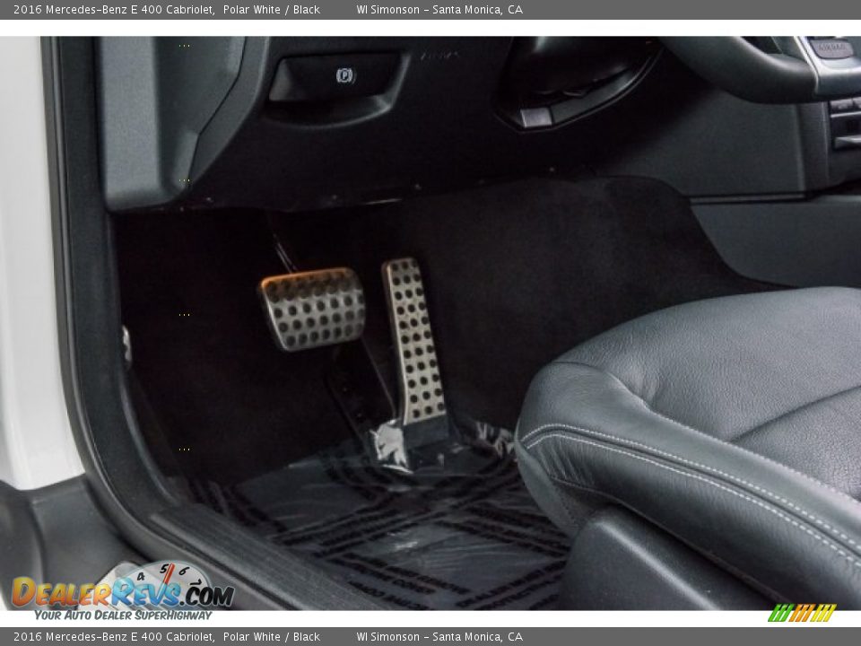 2016 Mercedes-Benz E 400 Cabriolet Polar White / Black Photo #22