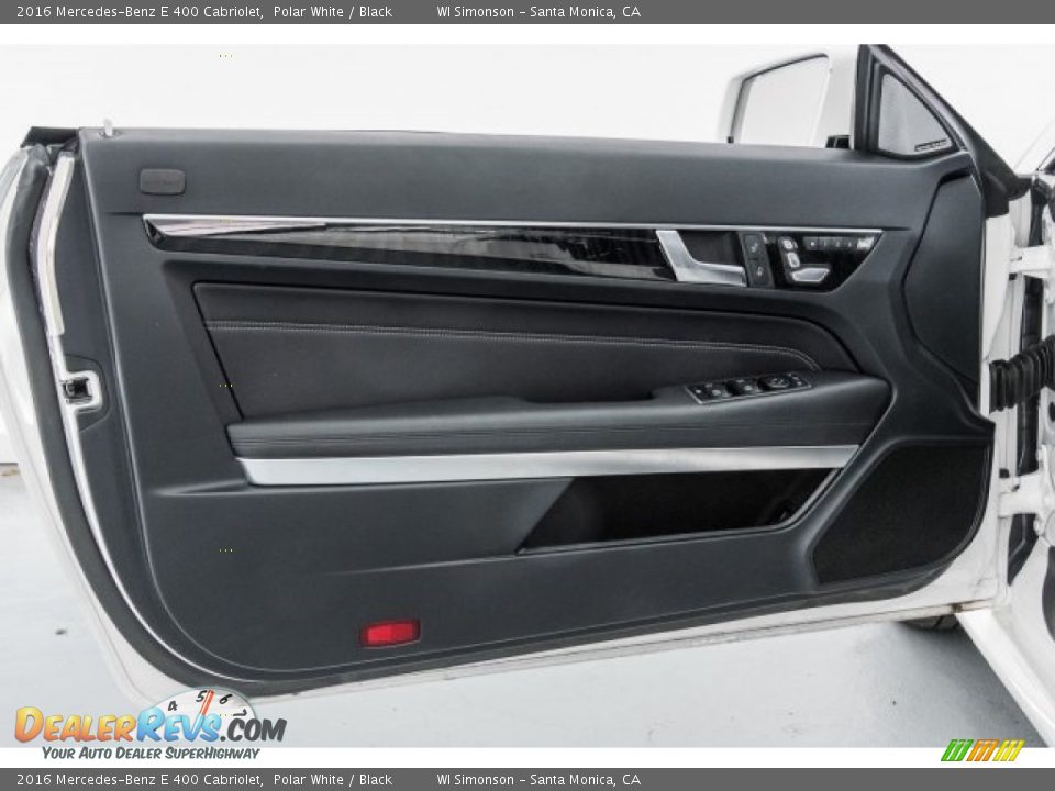 2016 Mercedes-Benz E 400 Cabriolet Polar White / Black Photo #23
