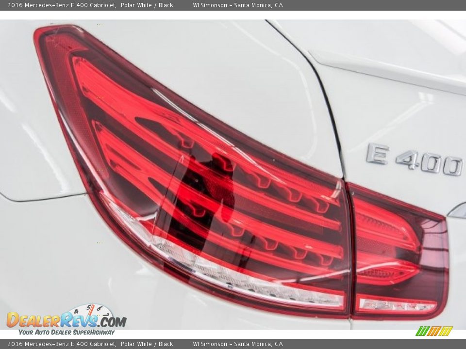 2016 Mercedes-Benz E 400 Cabriolet Polar White / Black Photo #24