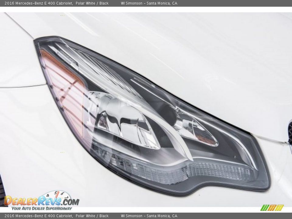 2016 Mercedes-Benz E 400 Cabriolet Polar White / Black Photo #29
