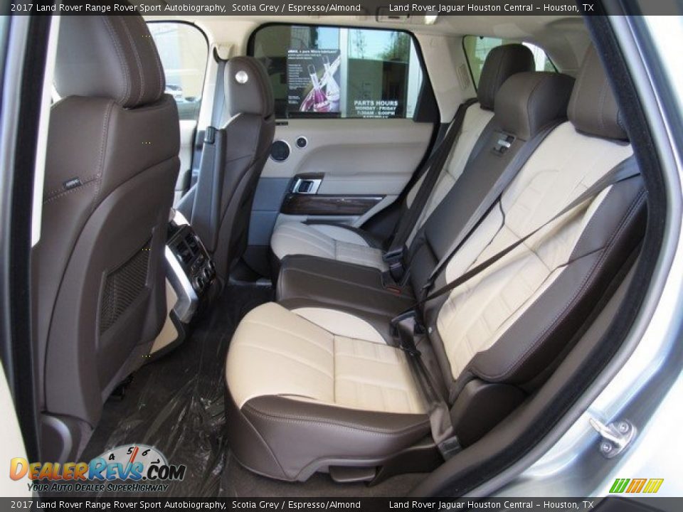 Rear Seat of 2017 Land Rover Range Rover Sport Autobiography Photo #5