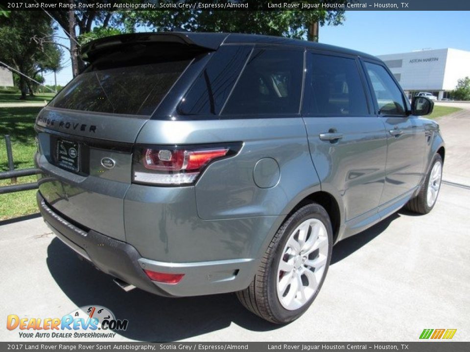 2017 Land Rover Range Rover Sport Autobiography Scotia Grey / Espresso/Almond Photo #7