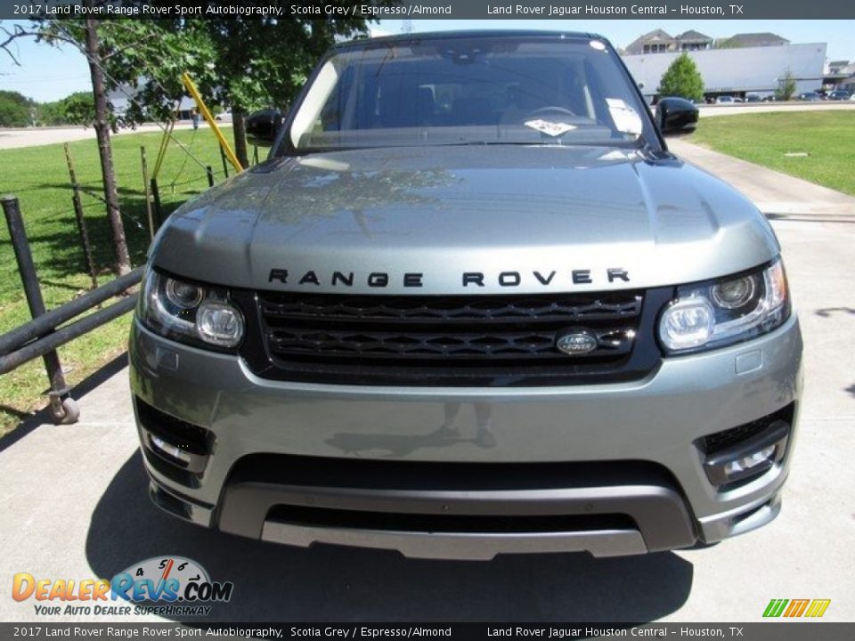 2017 Land Rover Range Rover Sport Autobiography Scotia Grey / Espresso/Almond Photo #9