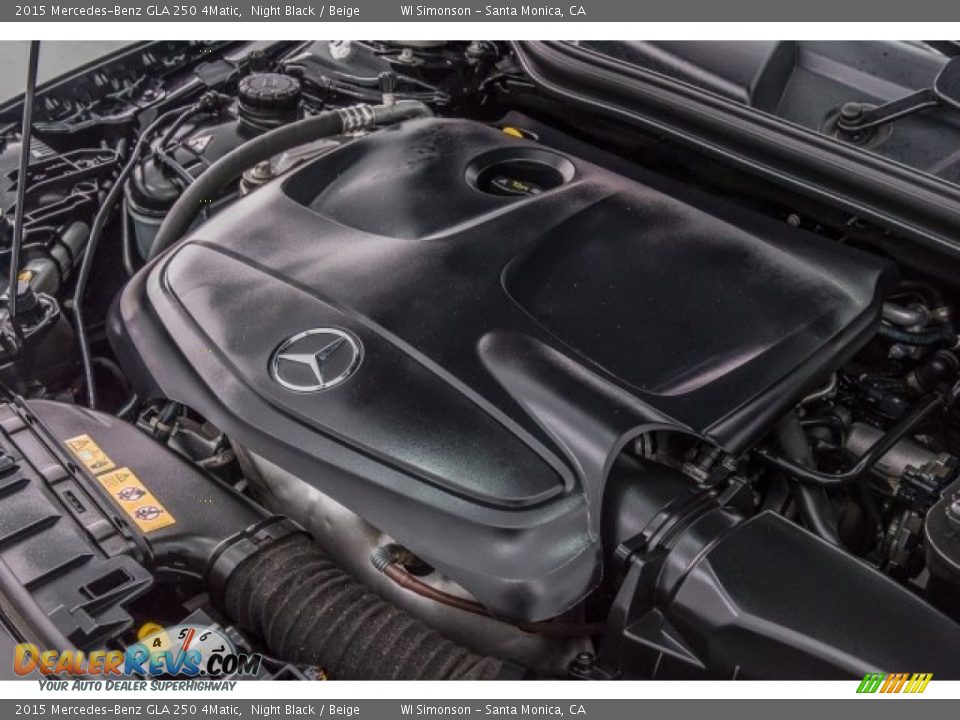 2015 Mercedes-Benz GLA 250 4Matic Night Black / Beige Photo #28