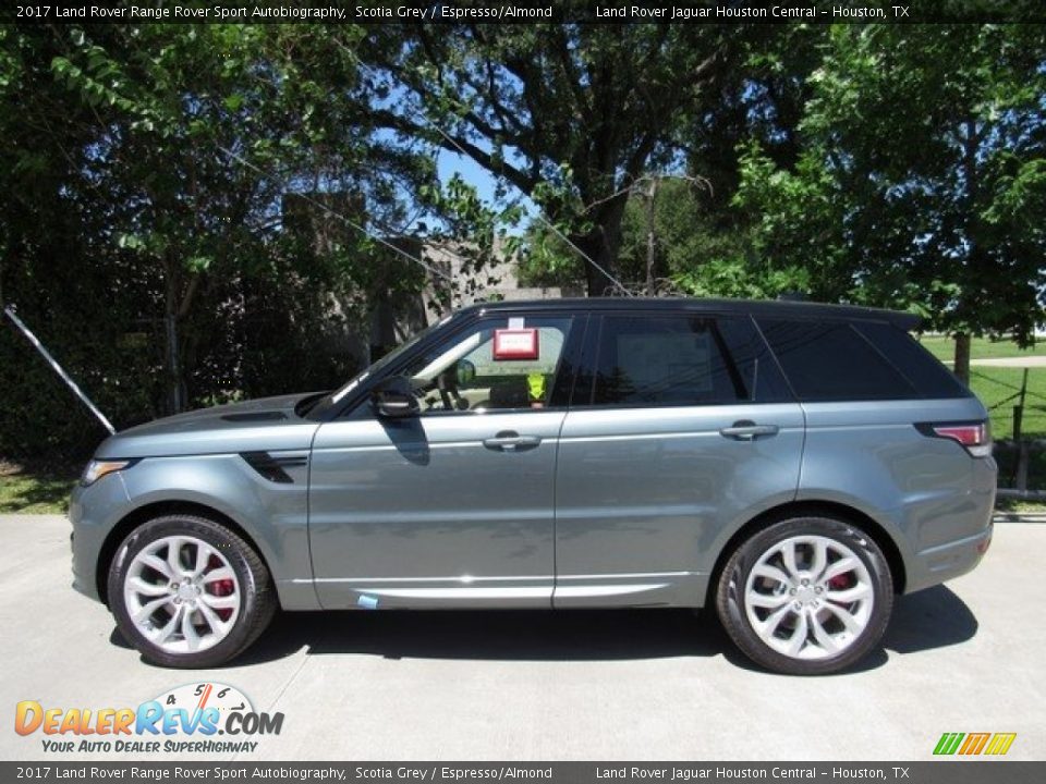 2017 Land Rover Range Rover Sport Autobiography Scotia Grey / Espresso/Almond Photo #11