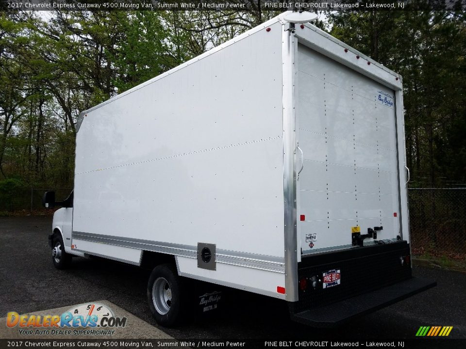 2017 Chevrolet Express Cutaway 4500 Moving Van Summit White / Medium Pewter Photo #4