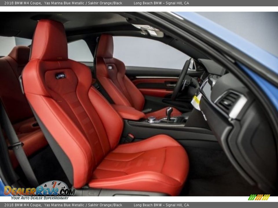 Front Seat of 2018 BMW M4 Coupe Photo #2