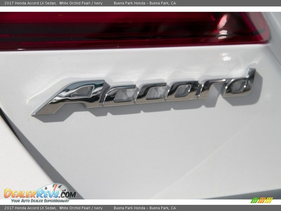 2017 Honda Accord LX Sedan White Orchid Pearl / Ivory Photo #3