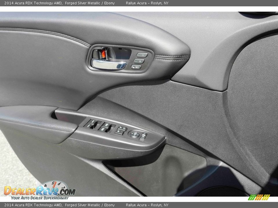 2014 Acura RDX Technology AWD Forged Silver Metallic / Ebony Photo #7