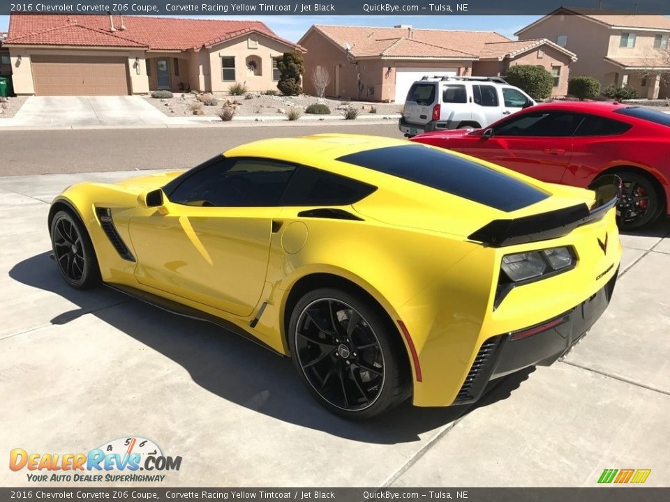 Corvette Racing Yellow Tintcoat 2016 Chevrolet Corvette Z06 Coupe Photo #3