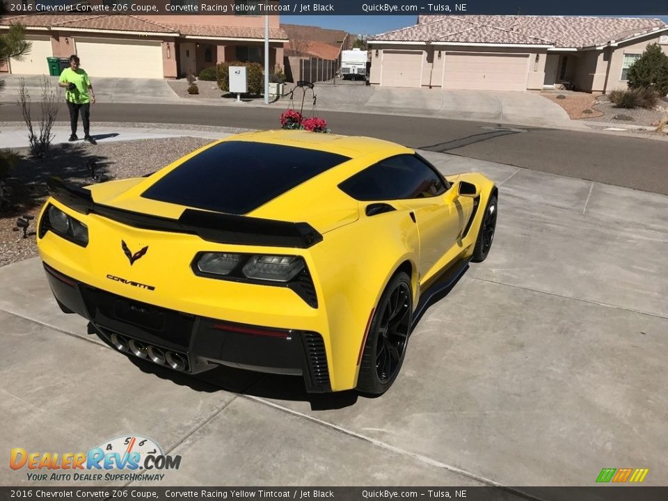 2016 Chevrolet Corvette Z06 Coupe Corvette Racing Yellow Tintcoat / Jet Black Photo #5
