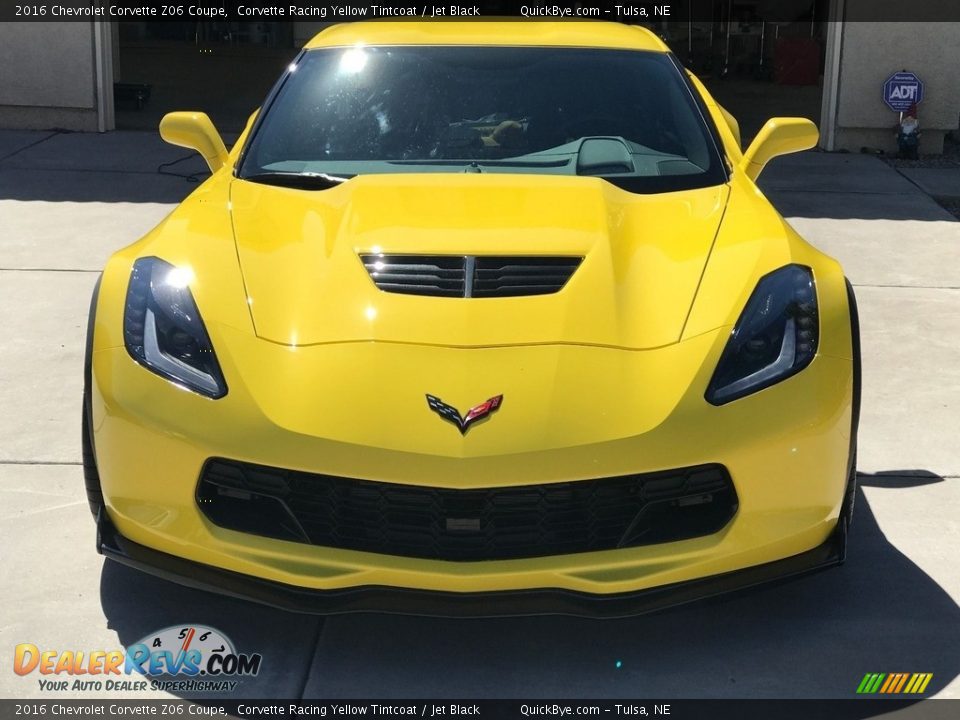 2016 Chevrolet Corvette Z06 Coupe Corvette Racing Yellow Tintcoat / Jet Black Photo #8