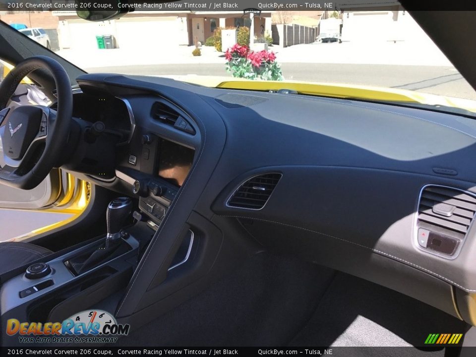 2016 Chevrolet Corvette Z06 Coupe Corvette Racing Yellow Tintcoat / Jet Black Photo #13