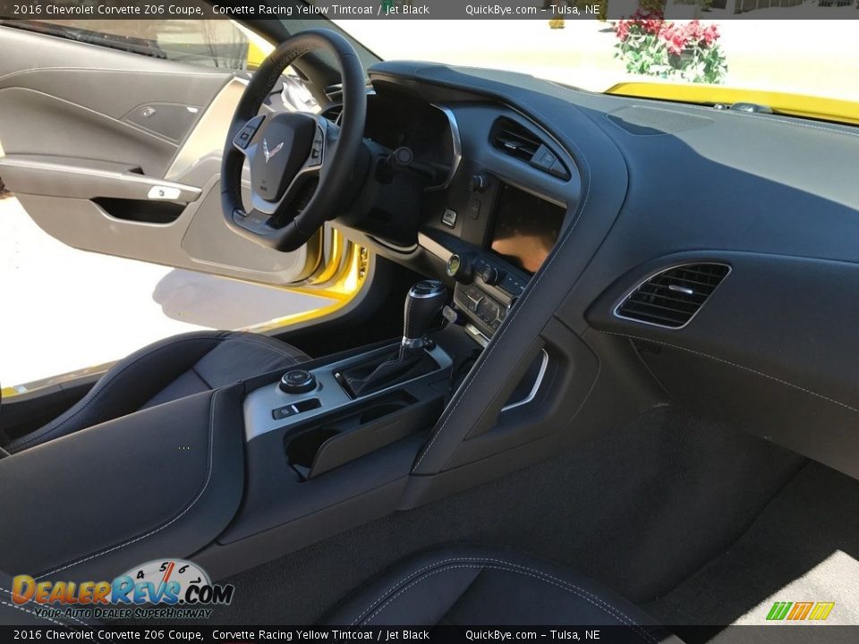 2016 Chevrolet Corvette Z06 Coupe Corvette Racing Yellow Tintcoat / Jet Black Photo #14