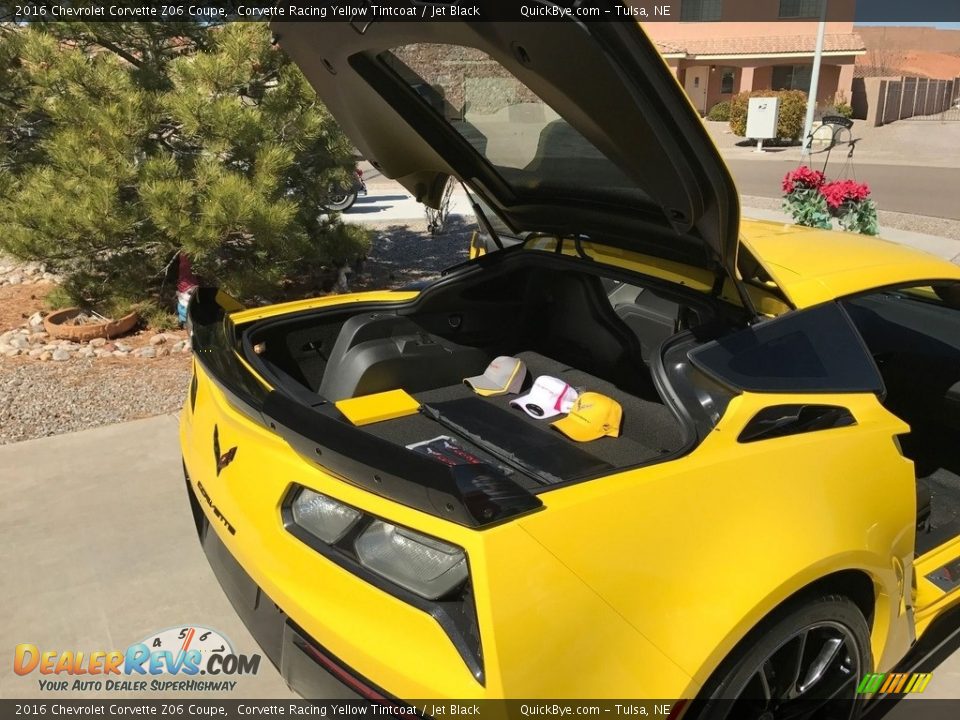 2016 Chevrolet Corvette Z06 Coupe Corvette Racing Yellow Tintcoat / Jet Black Photo #15