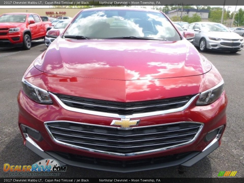 2017 Chevrolet Malibu LT Cajun Red Tintcoat / Jet Black Photo #8