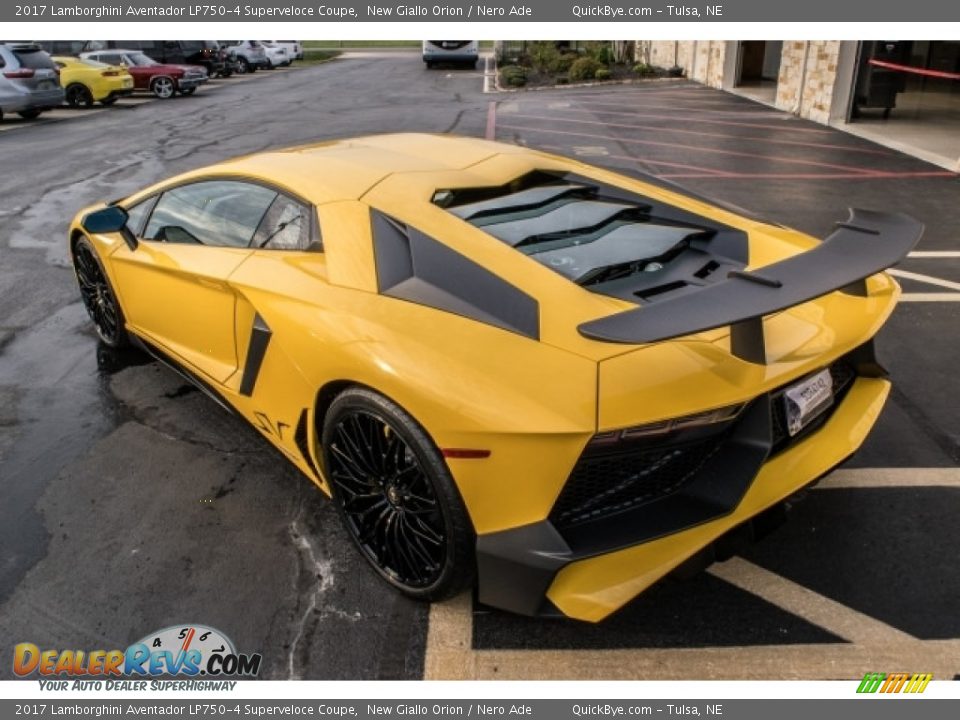 New Giallo Orion 2017 Lamborghini Aventador LP750-4 Superveloce Coupe Photo #3