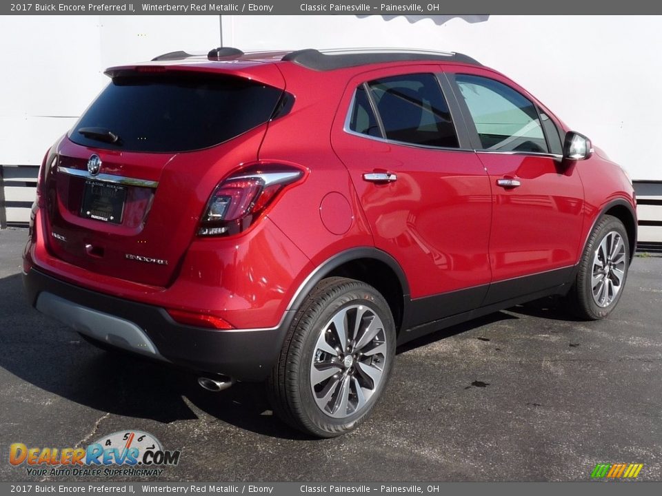 2017 Buick Encore Preferred II Winterberry Red Metallic / Ebony Photo #2