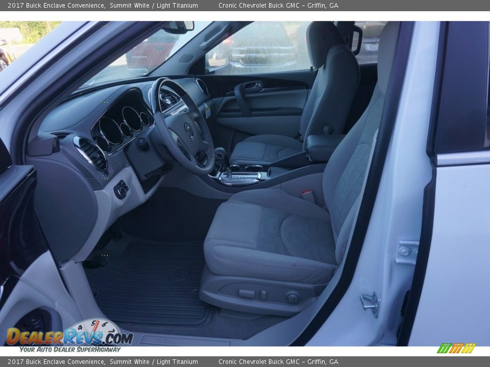 Light Titanium Interior - 2017 Buick Enclave Convenience Photo #9