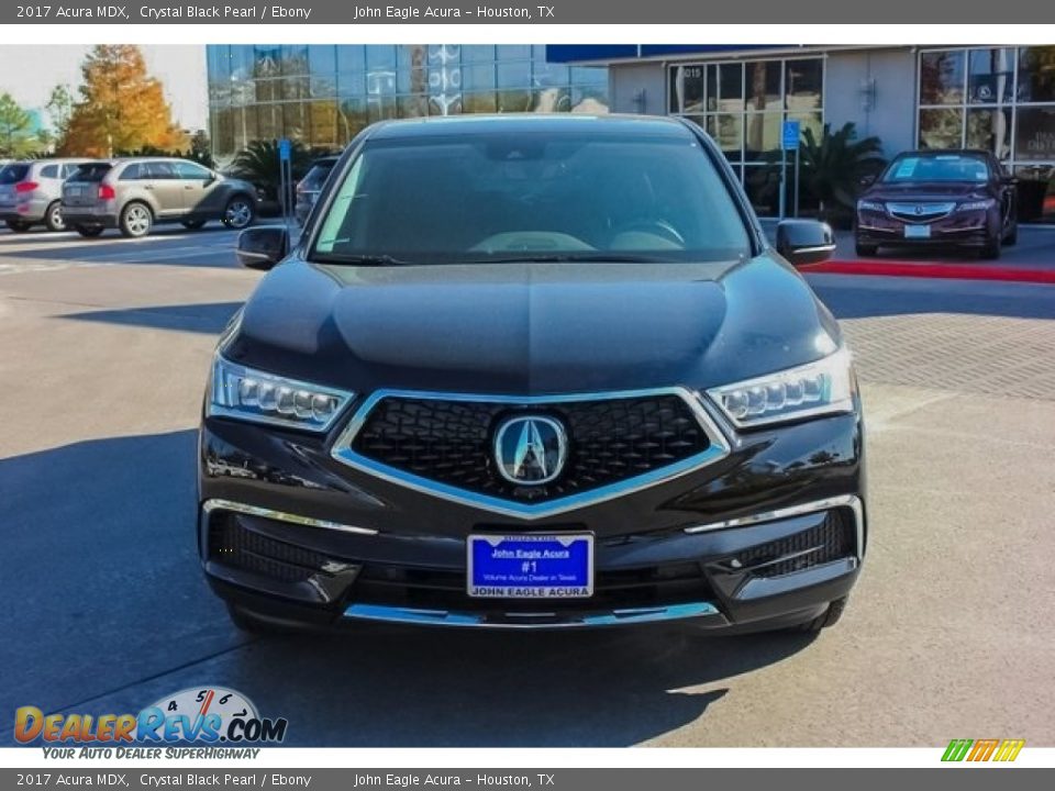 2017 Acura MDX Crystal Black Pearl / Ebony Photo #2