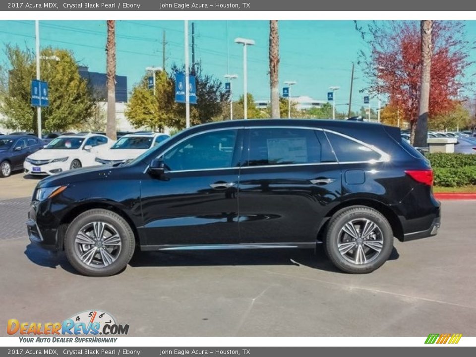 2017 Acura MDX Crystal Black Pearl / Ebony Photo #4