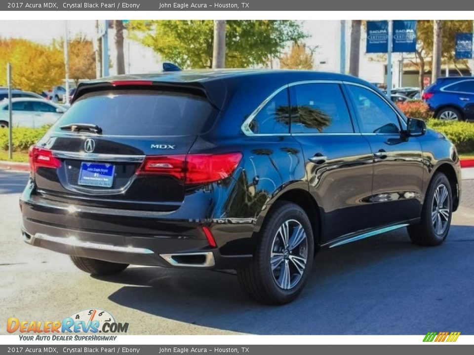 2017 Acura MDX Crystal Black Pearl / Ebony Photo #7