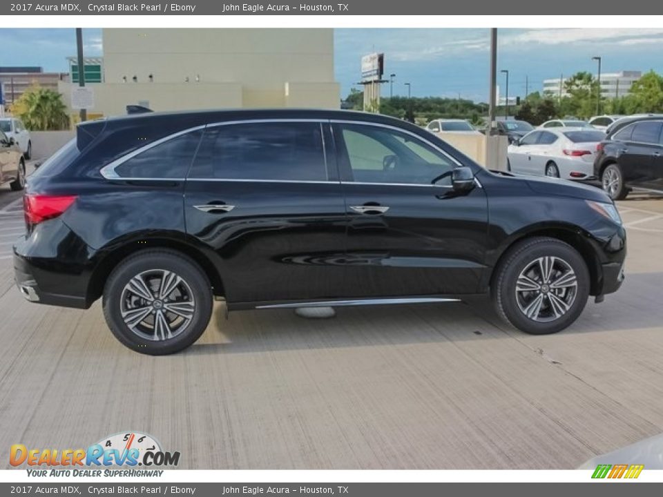 2017 Acura MDX Crystal Black Pearl / Ebony Photo #8