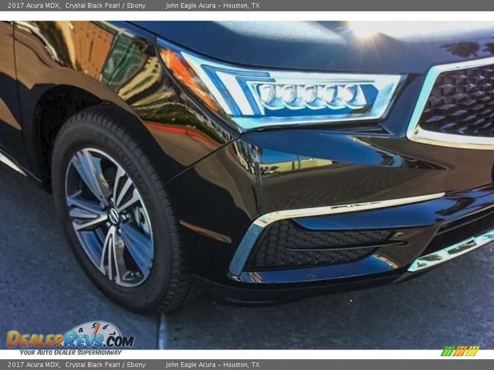 2017 Acura MDX Crystal Black Pearl / Ebony Photo #10