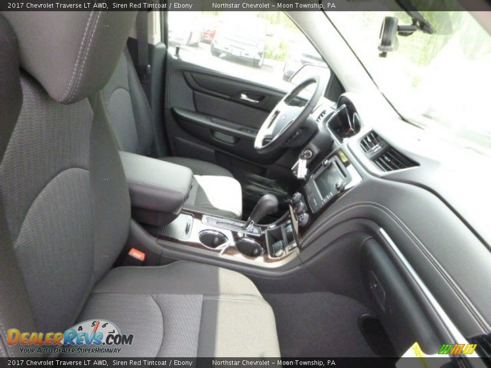 2017 Chevrolet Traverse LT AWD Siren Red Tintcoat / Ebony Photo #10