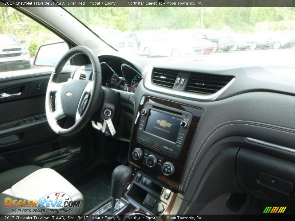 2017 Chevrolet Traverse LT AWD Siren Red Tintcoat / Ebony Photo #11