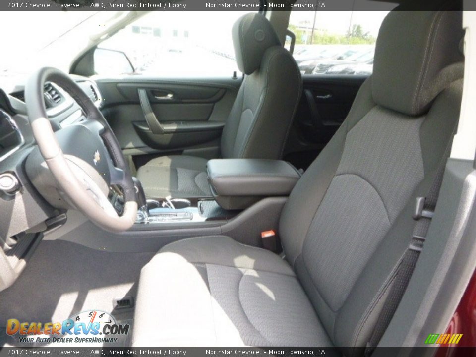 2017 Chevrolet Traverse LT AWD Siren Red Tintcoat / Ebony Photo #14