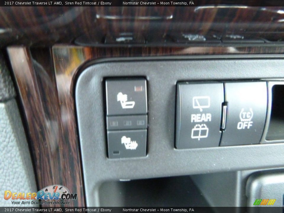 2017 Chevrolet Traverse LT AWD Siren Red Tintcoat / Ebony Photo #19
