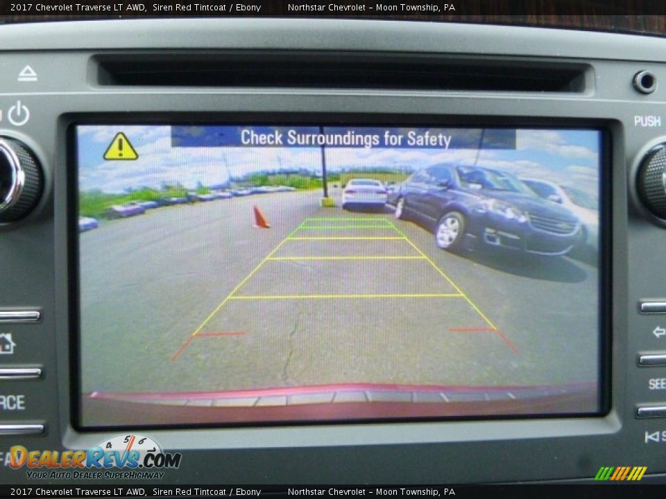 2017 Chevrolet Traverse LT AWD Siren Red Tintcoat / Ebony Photo #20