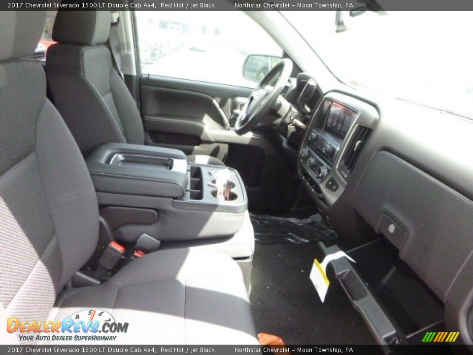 2017 Chevrolet Silverado 1500 LT Double Cab 4x4 Red Hot / Jet Black Photo #9